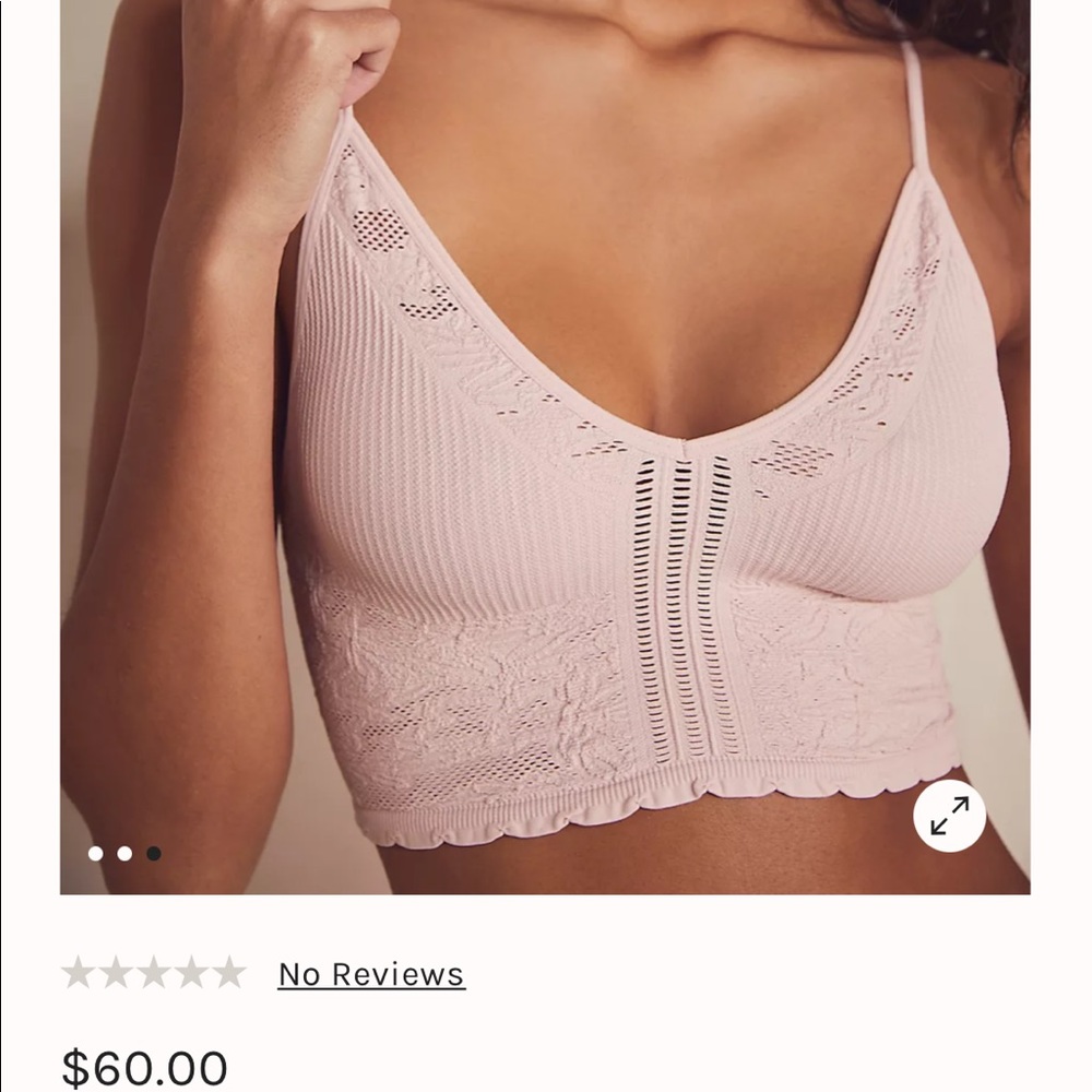 Brand new Free People bralette.